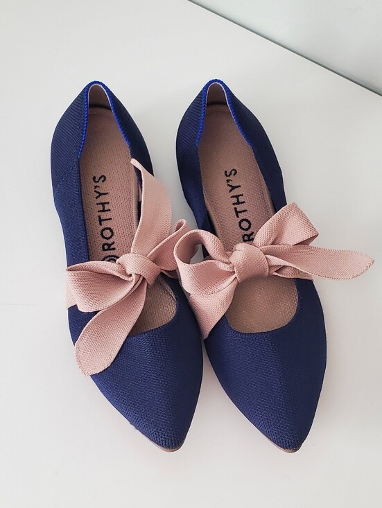 Rothy's Shoes - Rothy’s Mary Jane Bow Flats Size 9